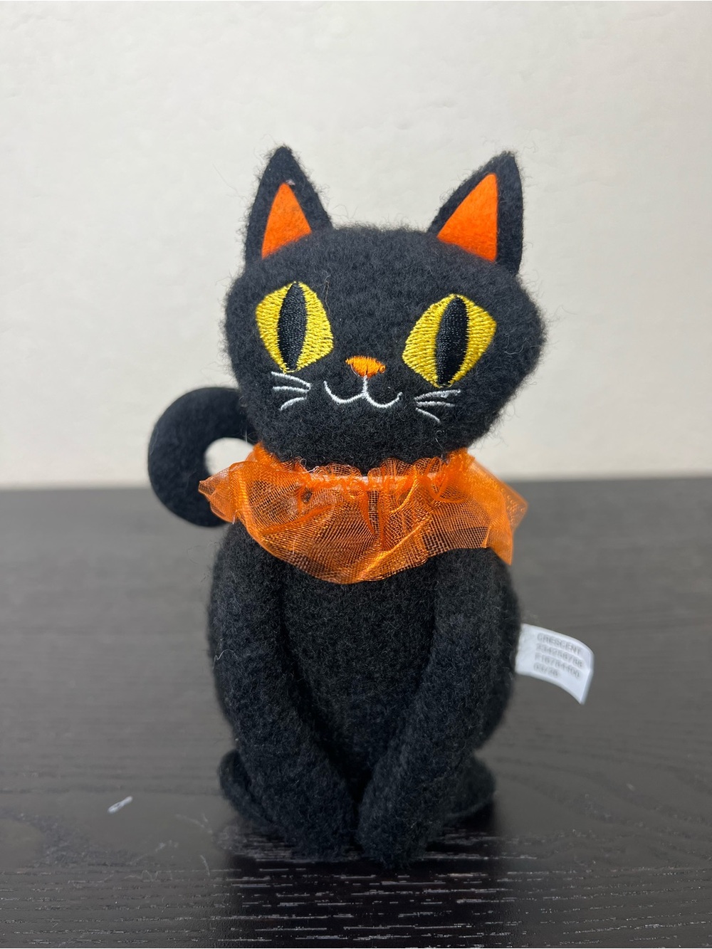 NEW Target Bullseyes Playground Halloween Black Cat Felt Figural